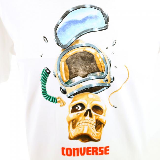 Converse skull t on sale shirt