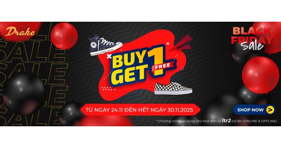 SPECIAL SALE - BUY 1 GET 1 AT DRAKE VN