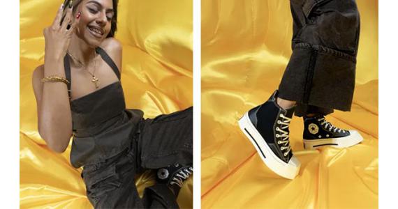 Xu hướng giày Converse mũi vuông khuấy đảo streetwear