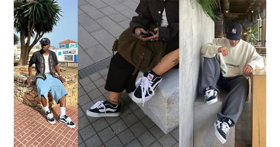 Giày Vans Knu Skool phối đồ với công thức chuẩn streetstyle