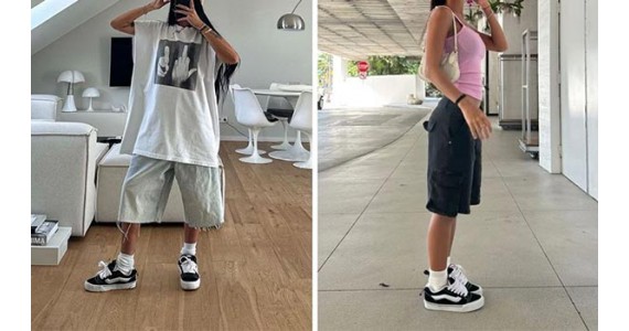 Giày Vans với quần short – Combo cho những outfit năng động 