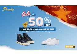 DRAKE VN SẴN SÀNG TRỞ LẠI VỚI [BIG SALE] LÊN ĐẾN 50% TOÀN BỘ HỆ THỐNG