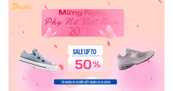 ƯU ĐÃI THÁNG 10 – MỪNG NGÀY PHỤ NỮ VIỆT NAM 