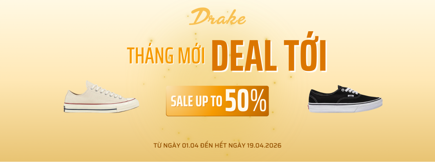 SALE UP TO 50% THÁNG 4 2026
