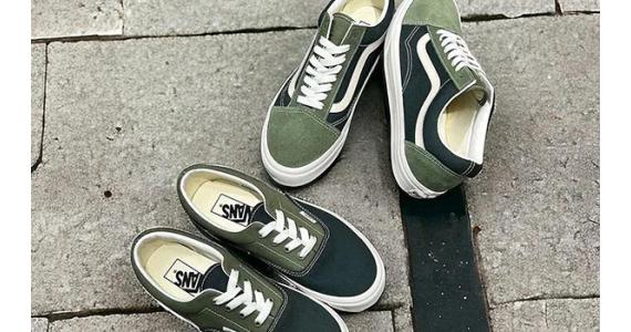 Mở khóa phong cách mới với Vans Tri-Tone Green đầy cuốn hút