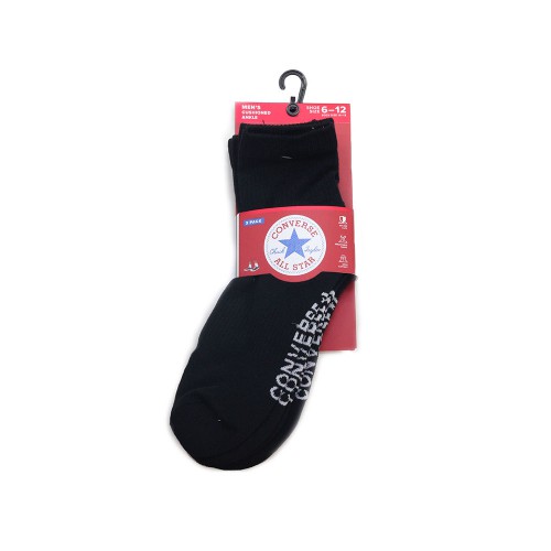 Converse 3-Pack Quarter Crew Socks