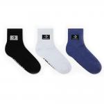Converse 3-Pack Stacked Patch Crew Socks