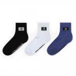 Converse 3-Pack Stacked Patch Crew Socks