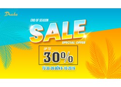 DRAKE VN – END OF SEASON – SALE UP TO 30% ALL ITEMS