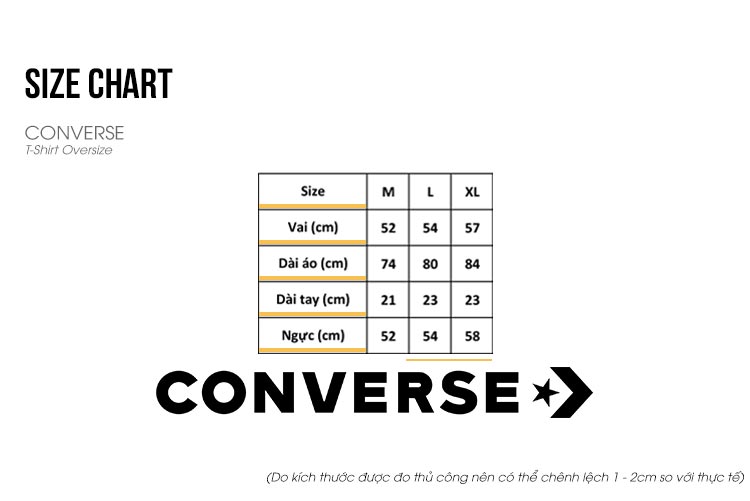  Áo thun Converse - Thiết kế trẻ trung năng động nên có trong tủ đồ 