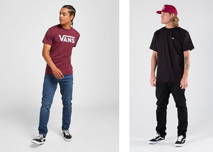 Chinh phục những outfit năng động nhất với áo thun Vans cho nam