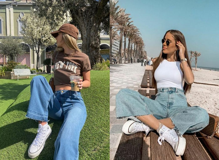 Đi giày Converse cao cổ nên mặc với quần gì để cá tính thời thượng 
