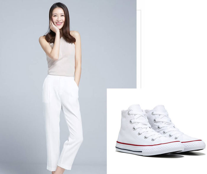 Đi giày Converse cổ cao mặc với quần gì để trở nên “thật ngầu”