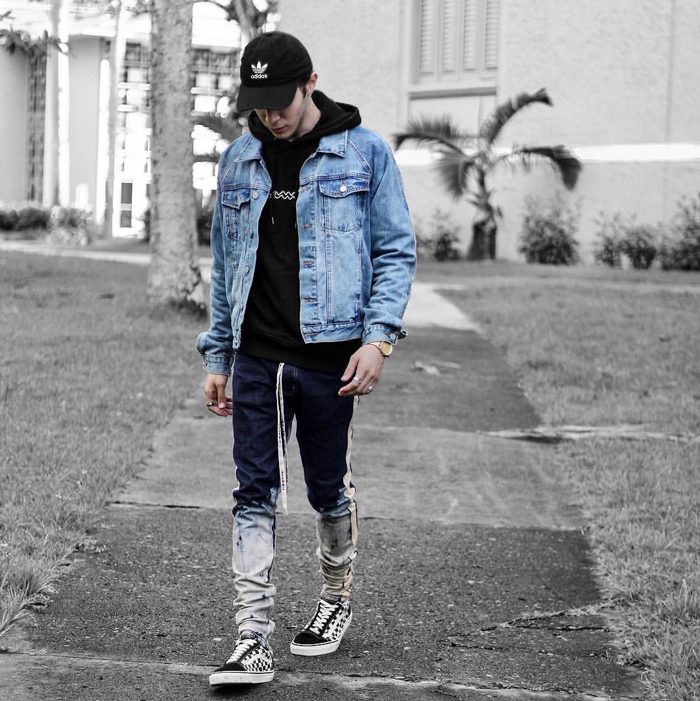 Các kiểu giày Vans nam với những bản phối sành điệu