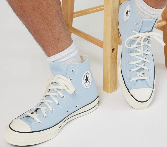 Converse 1970s xanh dương đa dạng mọi sắc độ trên thiết kế kinh điển 