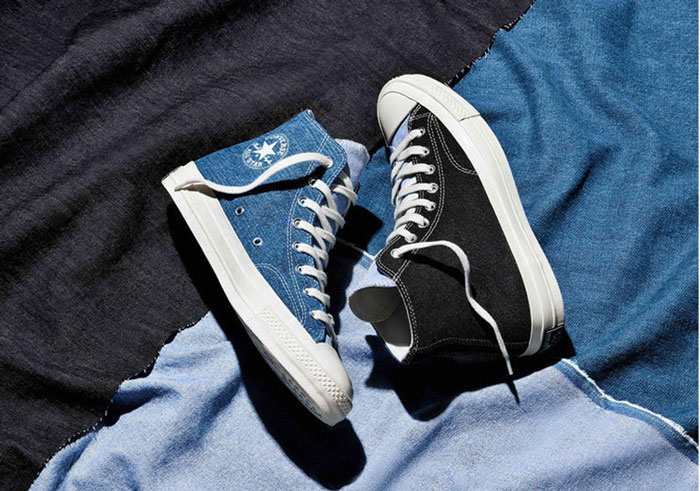Tạo nét cá tính riêng khi trên chân mẫu giày Converse 1970s xanh navy