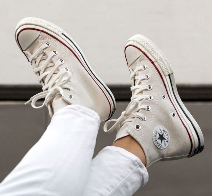 Tự tin lên đồ với các mẫu giày Converse Cream sang trọng và thanh lịch