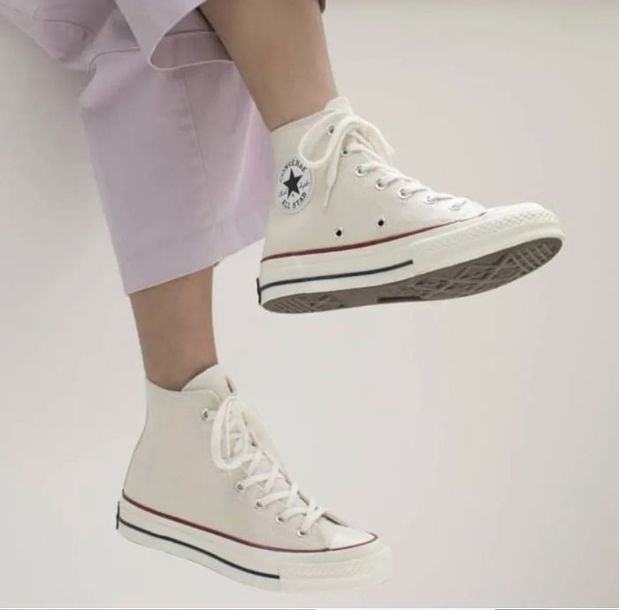 Tự tin lên đồ với các mẫu giày Converse Cream sang trọng và thanh lịch