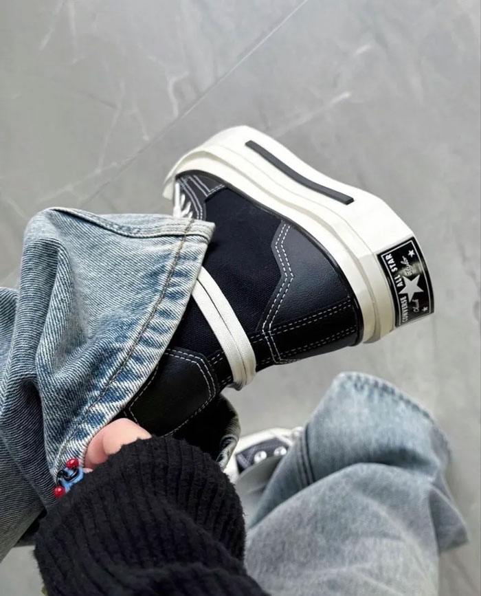 Converse Chuck 70 De Luxe Squared và ngôn ngữ hình khối mới