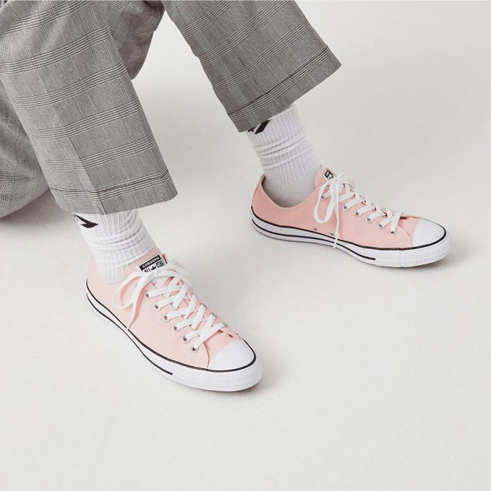 Nhẹ nhàng nhưng cũng rất êm chân-Converse hồng pastel là sự kết hợp hoàn hảo