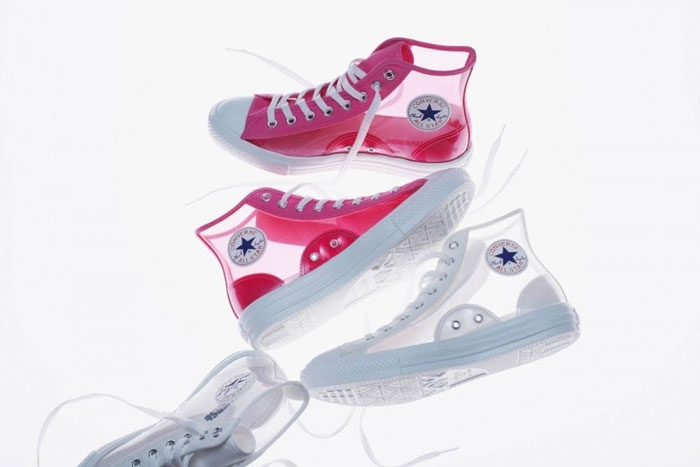 Giày Converse trong suốt - Sự mới lạ từ nội thất đến tính năng vượt trội