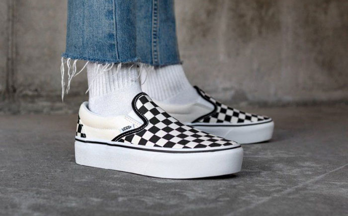 Giày Vans Slip-On caro mang ngoại hình đơn giản nhưng đầy tính kinh điển 