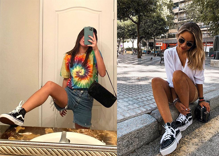 Giày Vans nữ mặc với quần gì - ứng dụng 3 kiểu giày Vans cơ bản