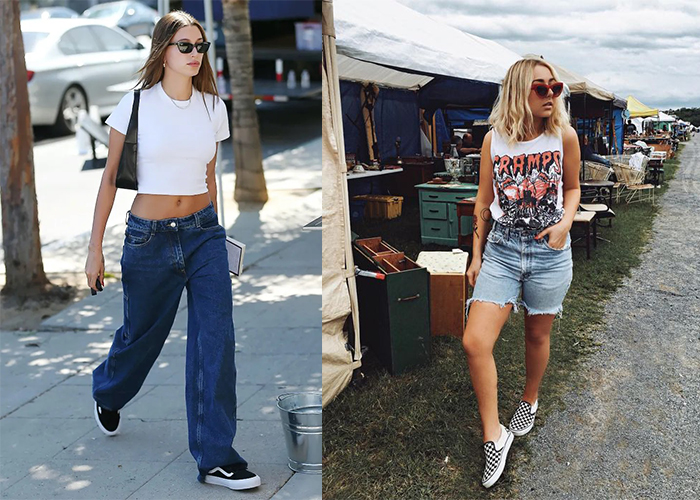 Giày Vans nữ mặc với quần gì - ứng dụng 3 kiểu giày Vans cơ bản