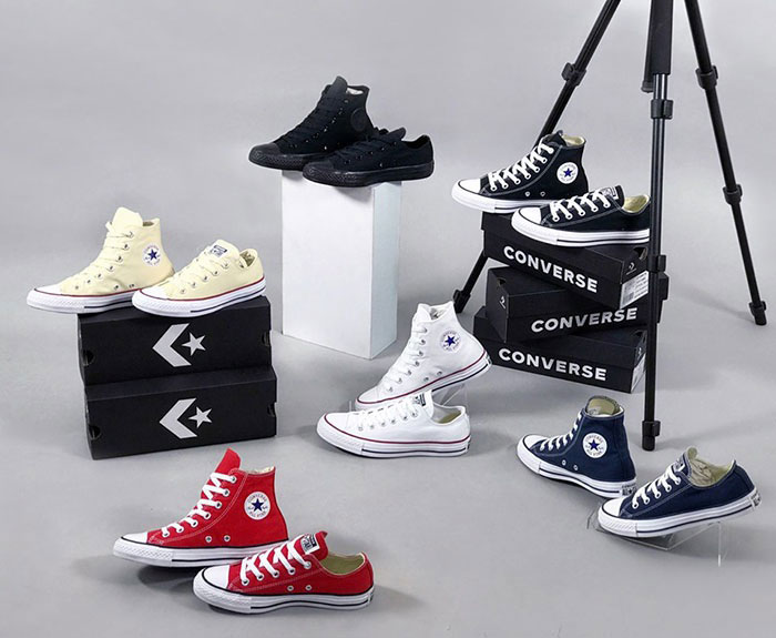 Giày converse cổ cao cho bé gái - sự thoải mái trên từng bước chân bé nhỏ