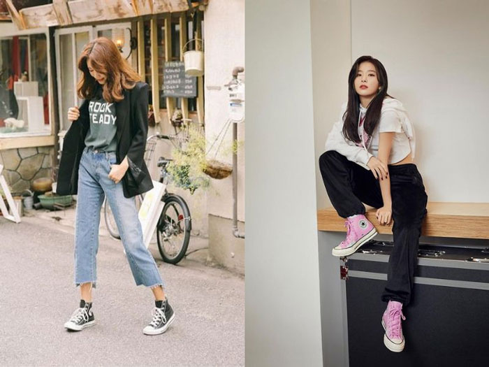 Lùn có nên đi giày Converse cổ cao? Mẹo hack chiều cao dành cho bạn