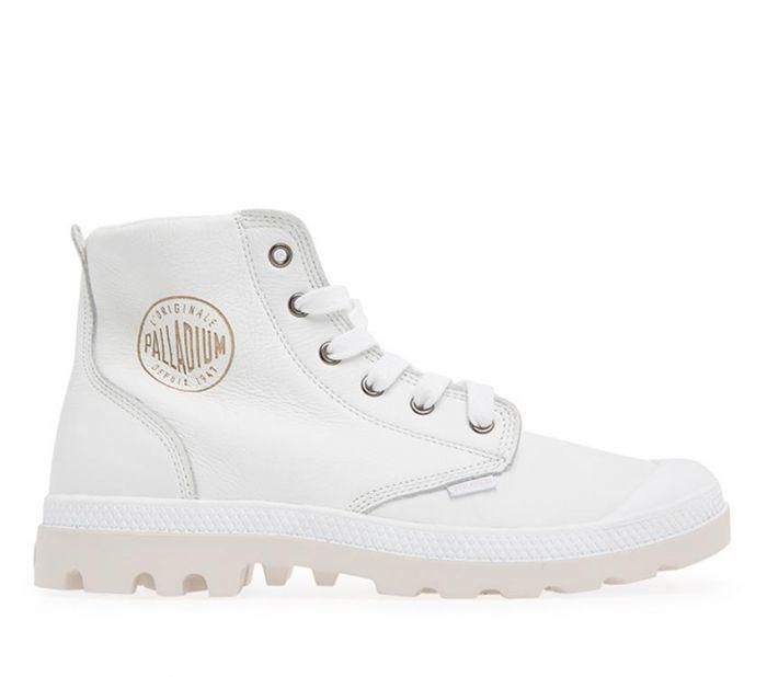 BST Palladium full trắng cho bạn vui chơi dưới nắng
