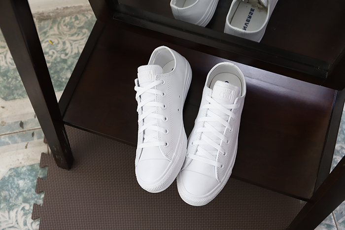 giày Converse trắng