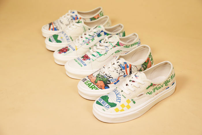 Tận hưởng các mẫu giày Vans đẹp với điểm nhấn từ họa tiết Graphic 