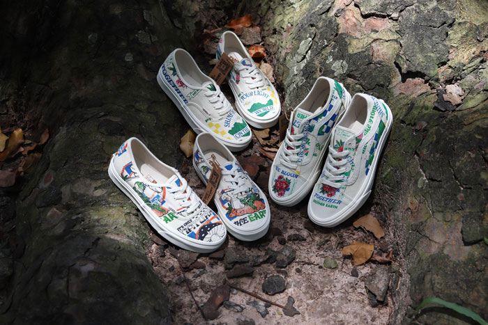Tận hưởng các mẫu giày Vans đẹp với điểm nhấn từ họa tiết Graphic 