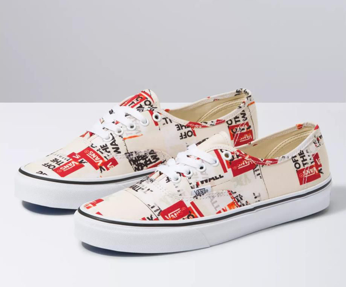 Vans Authentic trắng đủ sức thay thế “cơn sốt” đang thịnh hành