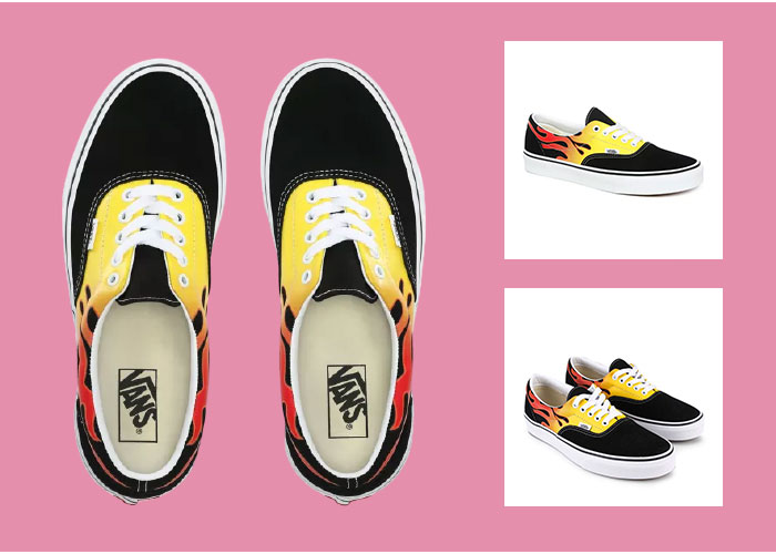 Vans Flame nổi như lửa trên nền graphic “Flame”