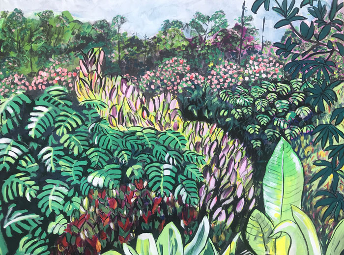 Khám phá thiết kế đa sắc màu cùng họa tiết dịu mắt của Vans Hawaiian Jungle
