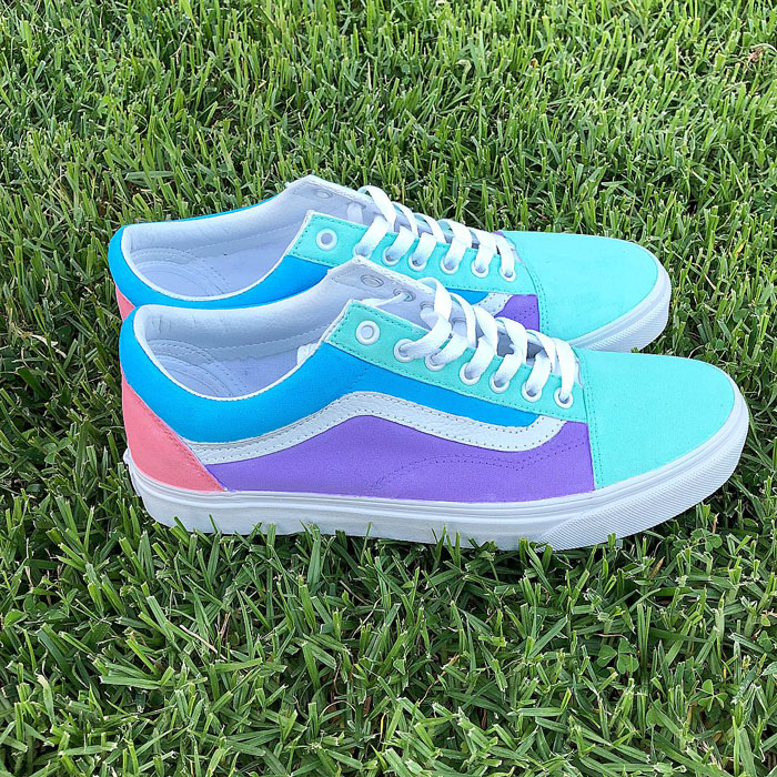 Ý tưởng mới để “refresh” một đôi giày Vans Old Skool cũ 