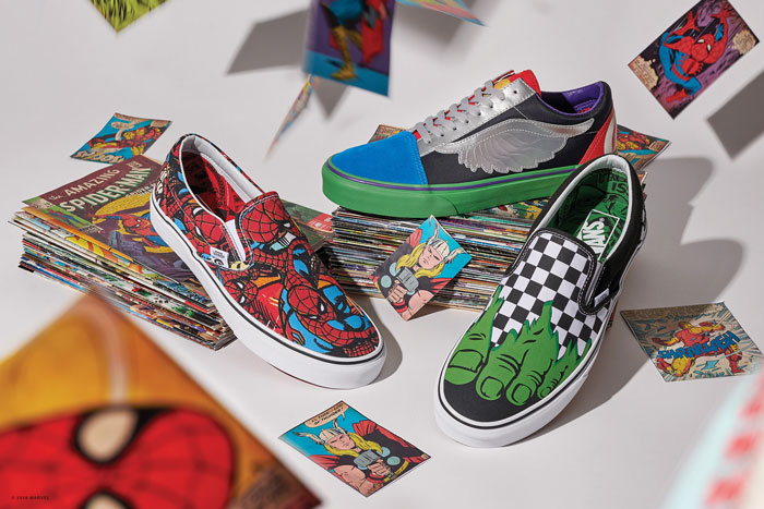 Vans Spiderman - Bí quyết tạo nên sức hút đặc biệt từ ngoại hình kinh điển