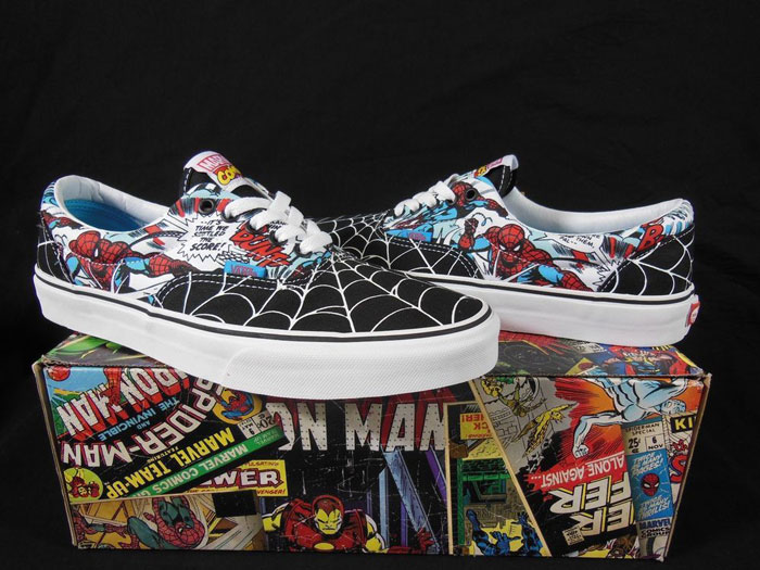 Vans Spiderman - Bí quyết tạo nên sức hút đặc biệt từ ngoại hình kinh điển