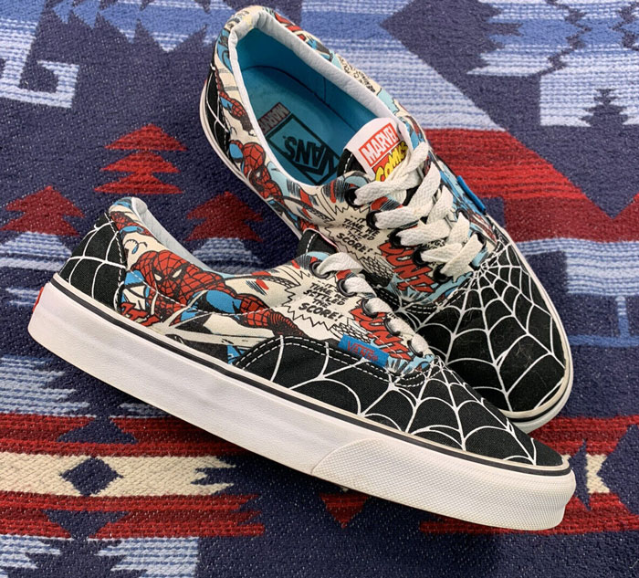 Vans Spiderman - Bí quyết tạo nên sức hút đặc biệt từ ngoại hình kinh điển