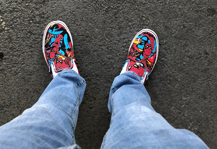 Vans Spiderman - Bí quyết tạo nên sức hút đặc biệt từ ngoại hình kinh điển