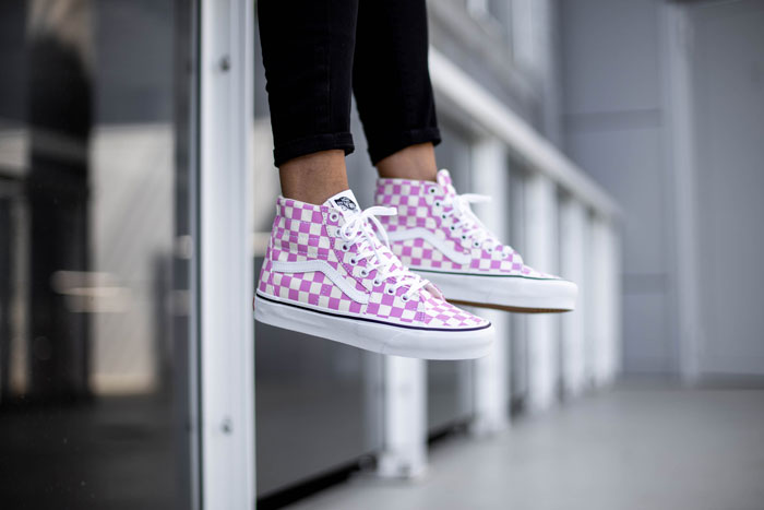 Chinh phục mọi bản phối thông qua phiên bản Vans caro hồng