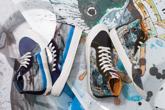 Nghệ thuật thay áo mới độc đáo qua các mẫu Vans họa tiết