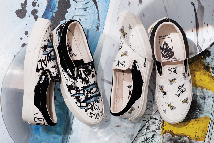 Nghệ thuật thay áo mới độc đáo qua các mẫu Vans họa tiết