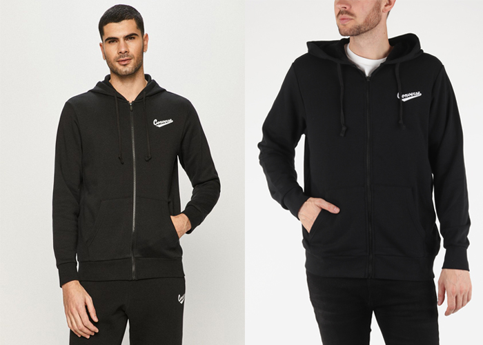 Hé lộ những mẫu áo Converse đen đang đổ bộ vào làng thời trang