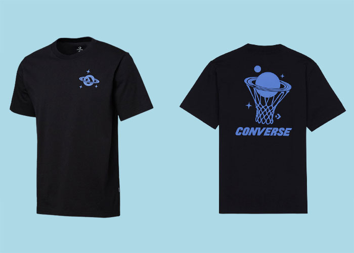 Hé lộ những mẫu áo Converse đen đang đổ bộ vào làng thời trang