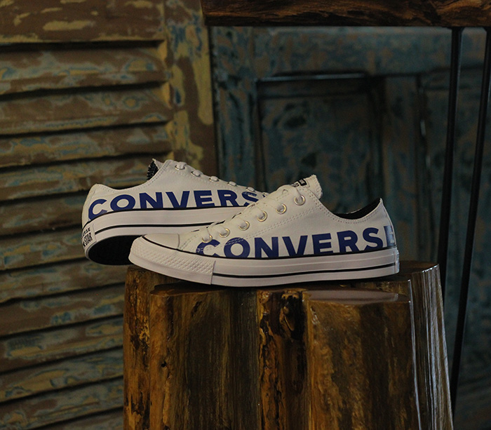 Converse tái thiết kế họa thiết Wordmark trên dòng Chuck Taylor