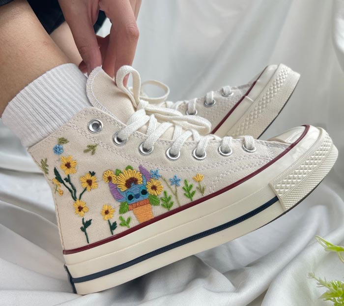 Converse Flower và những điểm nhấn thú vị trong thiết kế