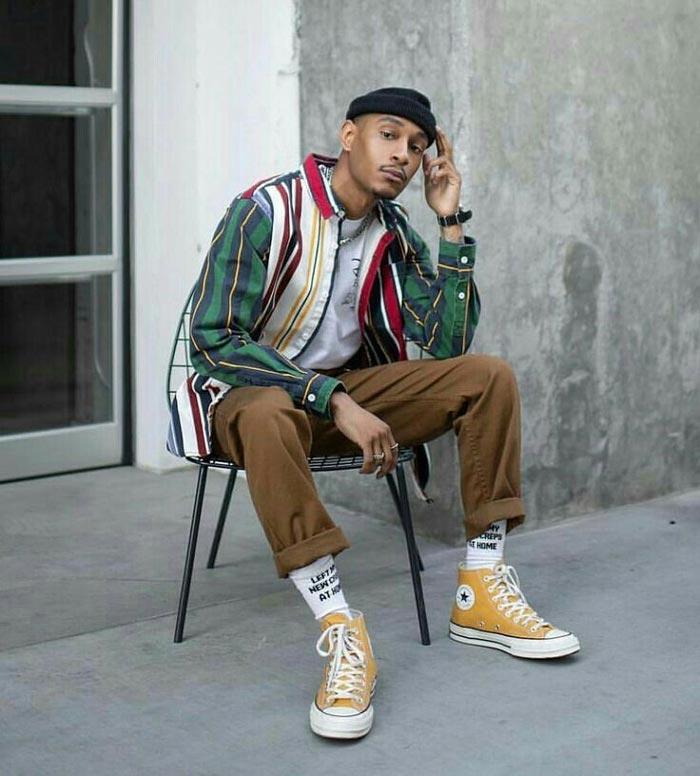 Chinh phục mọi outfit cùng sắc vàng rực rỡ của giày Converse Sunflower 1970s